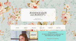 Desktop Screenshot of madifacehairandmakeup.com