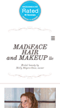 Mobile Screenshot of madifacehairandmakeup.com